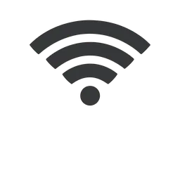 Wi-Fi signal icon for guest onboarding